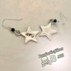 Silver Star Earrings image 3