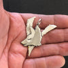 Silver Vixen Fox Pendant image 2