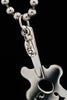 Sterling Silver Guitar Pendant image 3