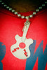 Sterling Silver Guitar Pendant image 1
