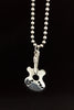Sterling Silver Guitar Pendant image 4