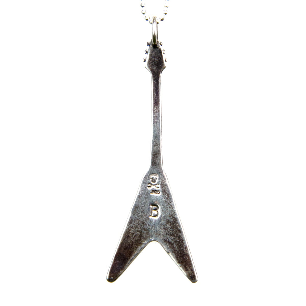 Silver Flyin V Pendant image 4