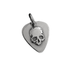 Guitar Pic Skull pendant