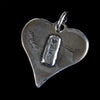 Heart 13 Pendant back.