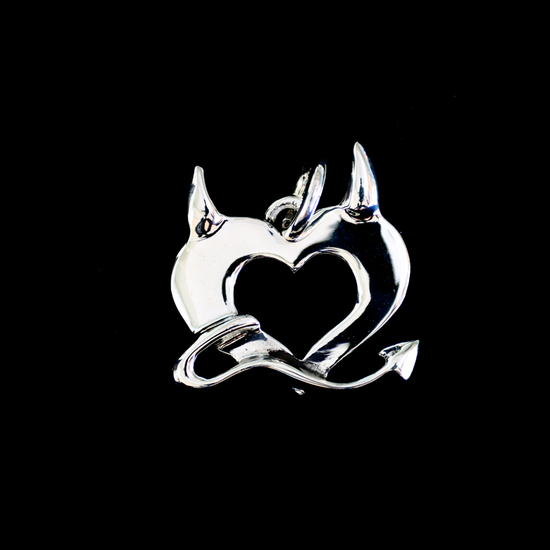 The Devil Heart Pendant image 0