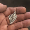 Angel Heart Wing Pendant image 2