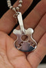 Sterling Silver Guitar Pendant image 2