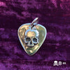 Guitar Pic Skullon purple