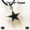 The Star Pendant typed name